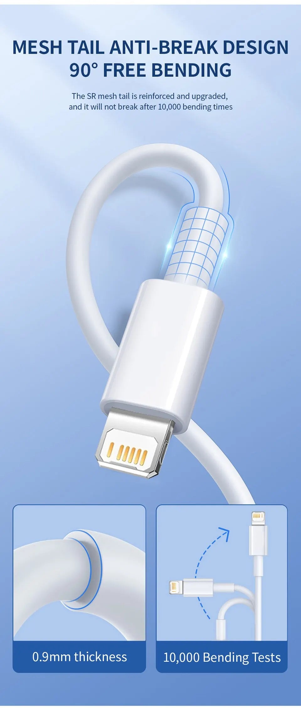 PD 30W Fast Charging For iPhone Charger USB For iPhone Cable 14 13 12 11 Pro Max Mini 8 Plus X XR XS USB Phone Charge Data Cable