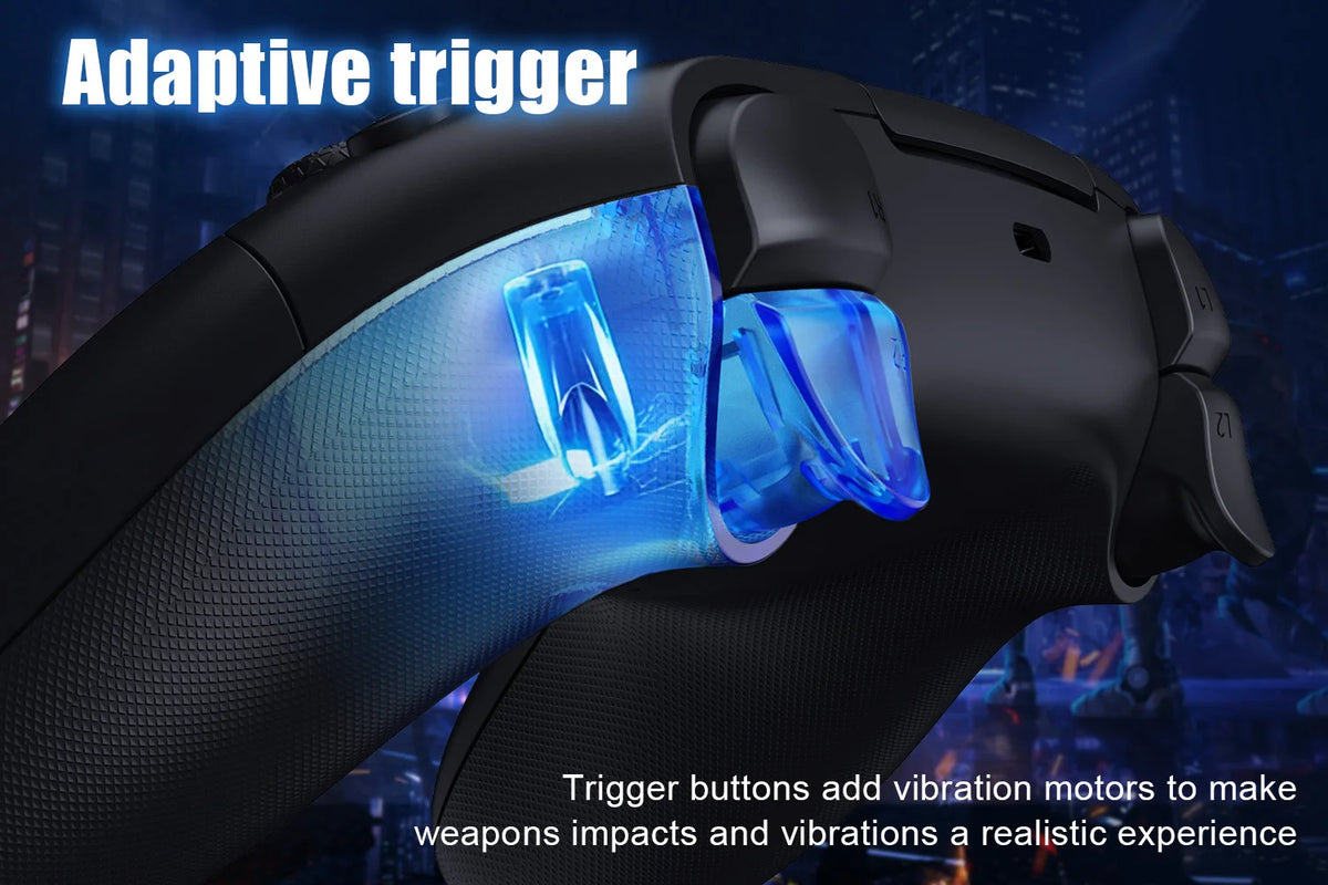 Manette sans fil compatible PS5 avec vibration
