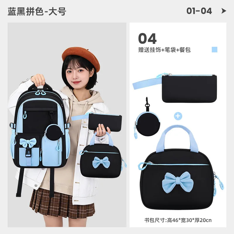 Primary School Bags For Girls Schoolbag Kawaii Lightweight Children School backpack Book Bag Travel Backpack Mochilas Gifts
