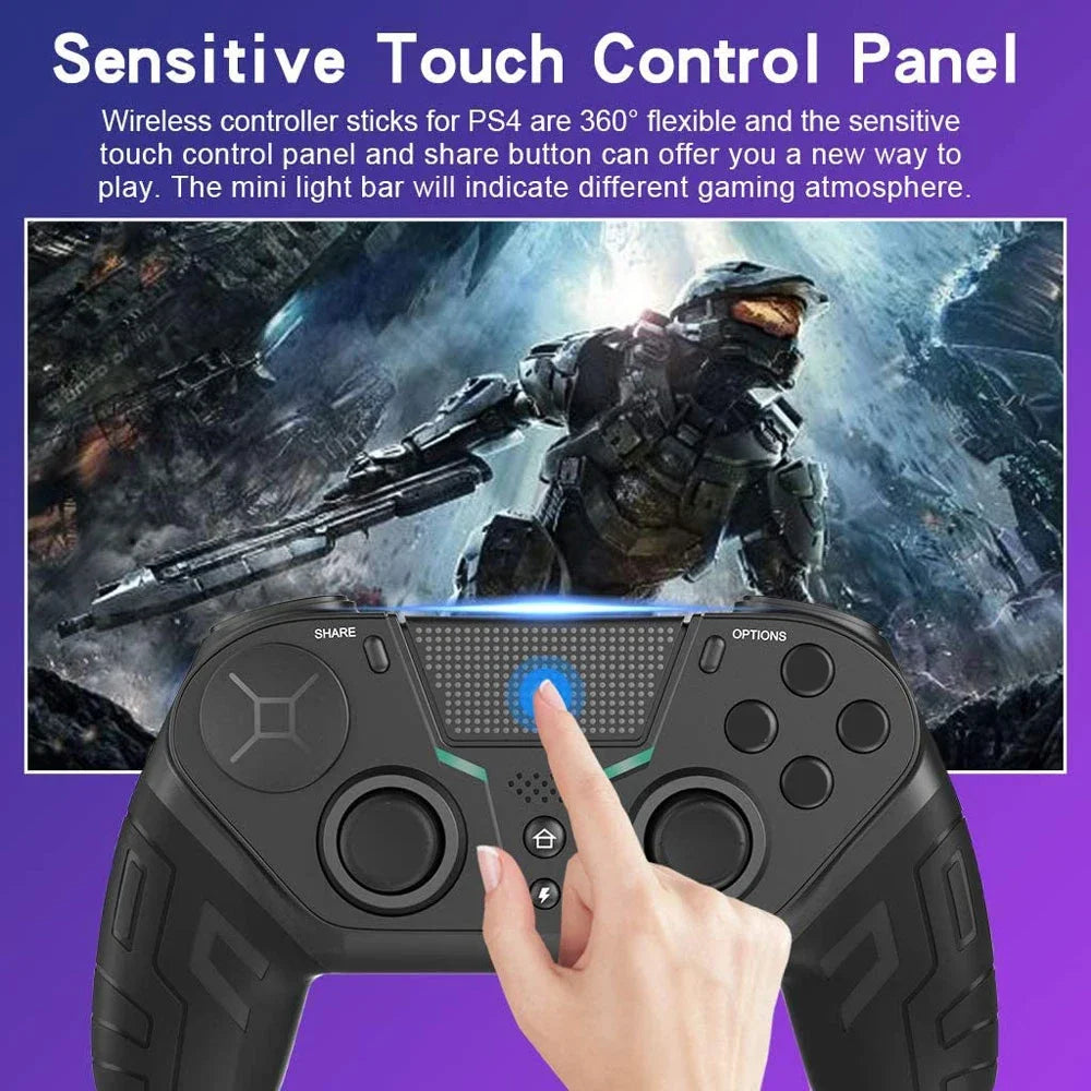 Control For PS4 PS3 PS Playstation 4 3 PC Android Cell Phone Mobile Wireless Controller Bluetooth Gamepad Joystick Game Trigger