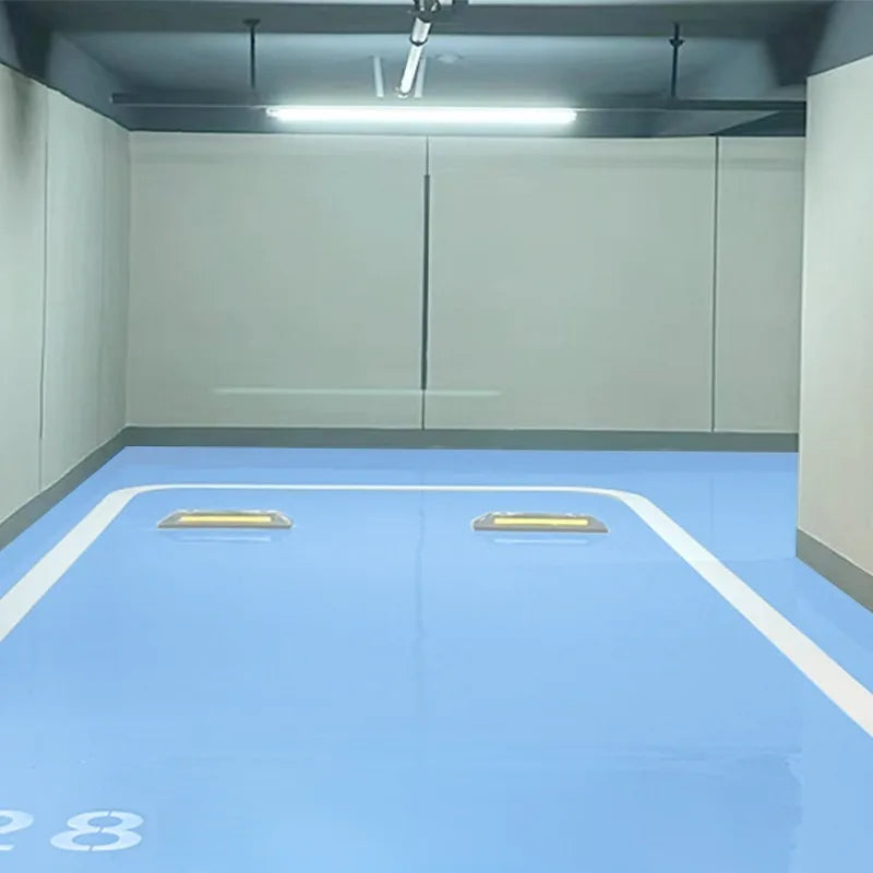 3-in-1 Water-Based Epoxy Floor Paint,Wear-Resistant Waterproof Top Coat for Concrete Floors,Factory & Workshop