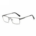 Blue light Blocking Reading Glasses For Men Metal Big Frame Readers Magnifier Presbyopia Lens Eyewear Diopter +0.75~4.0