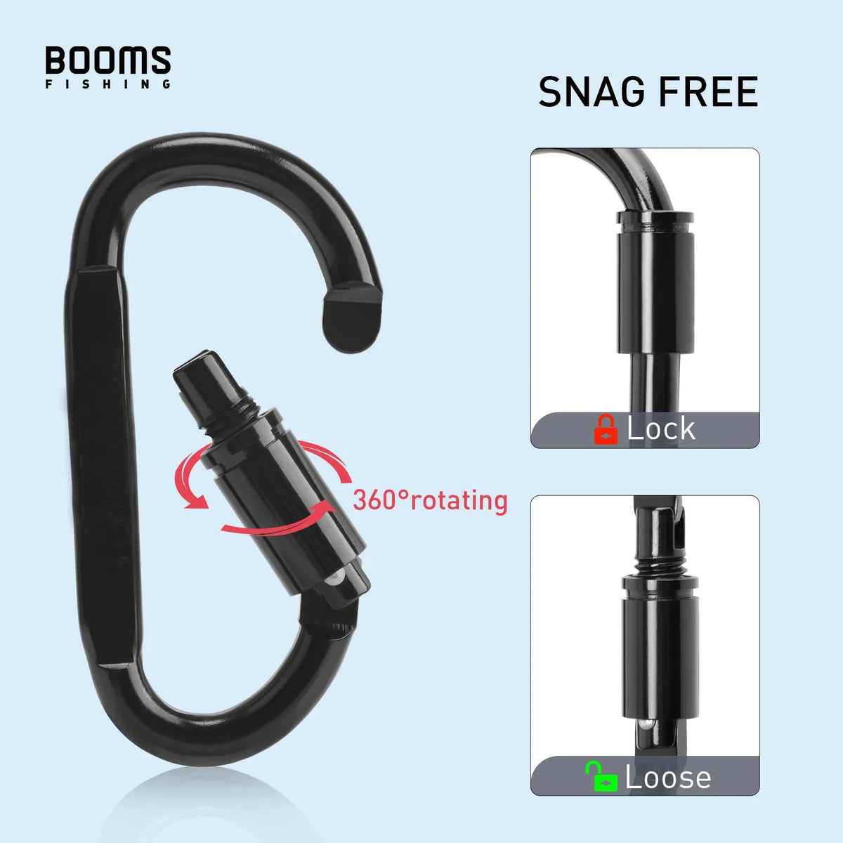 Survival D-ring Large Carabiner 1/10Pcs Keychain Clip Screw Lock Travel Hook Aluminum Aalloy Buckle Karabiner Camping Equipment