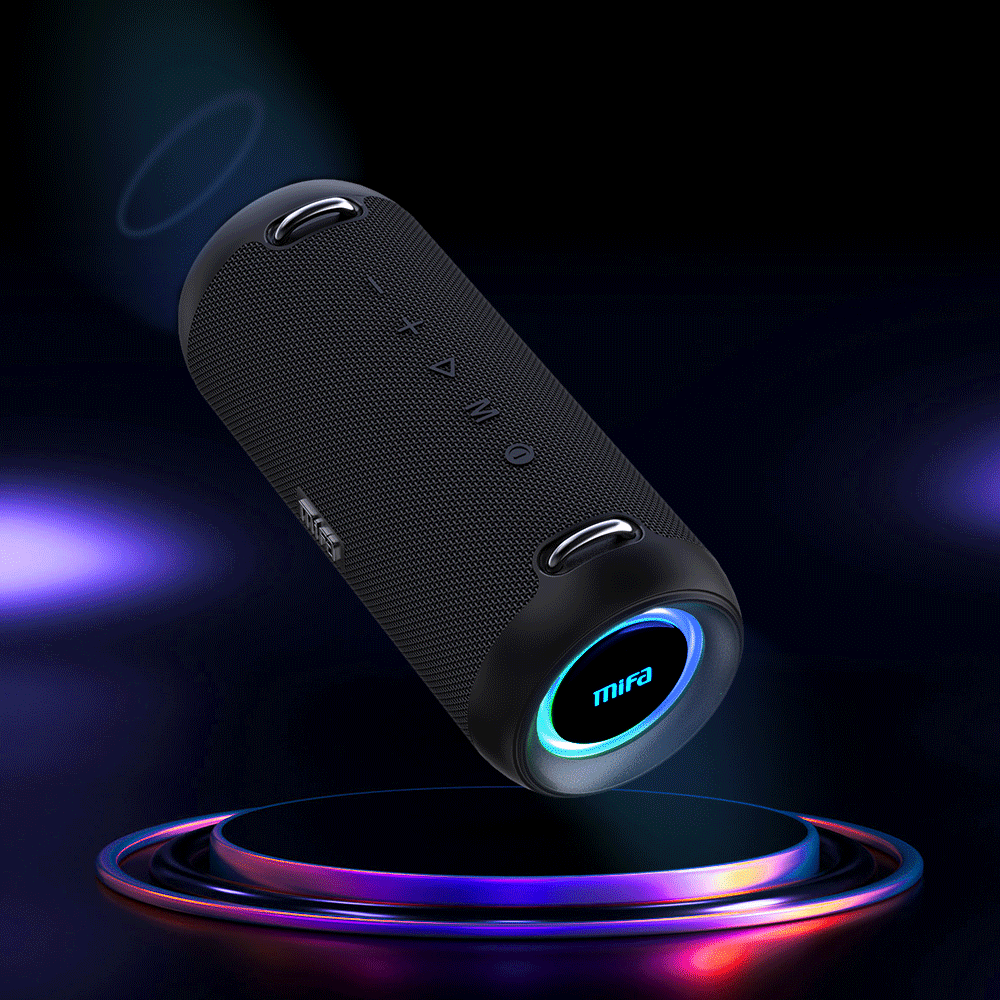 Mifa A90 Bluetooth Speaker 60W Output Power Bluetooth Speaker with Class D Amplifier Excellent Bass Performance Camping Speaker